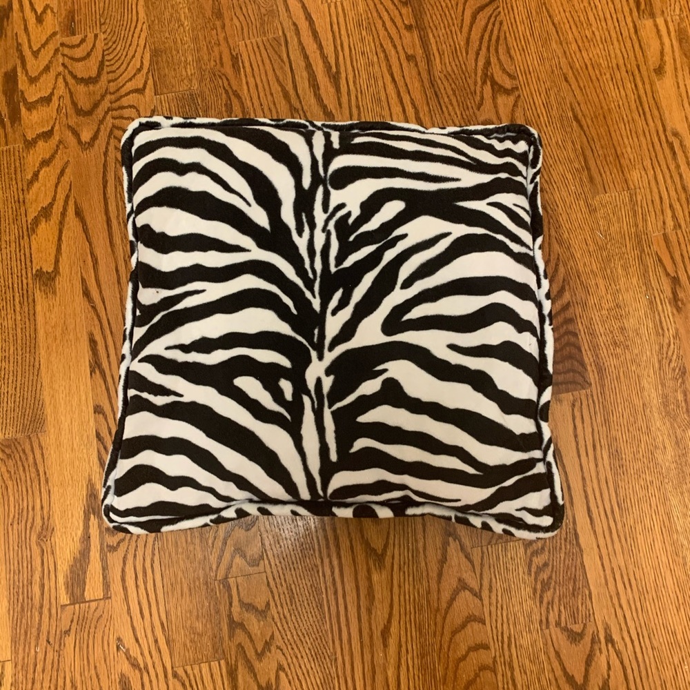 Zebra Pillow